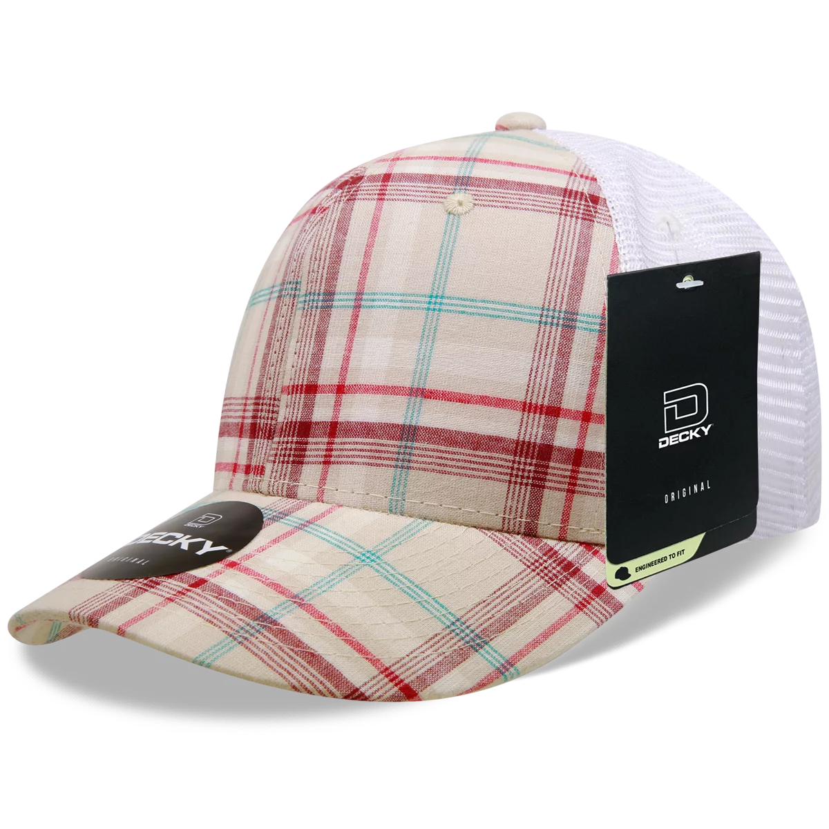 Decky Headwear 6017 in Plaid Patterns, Set 1