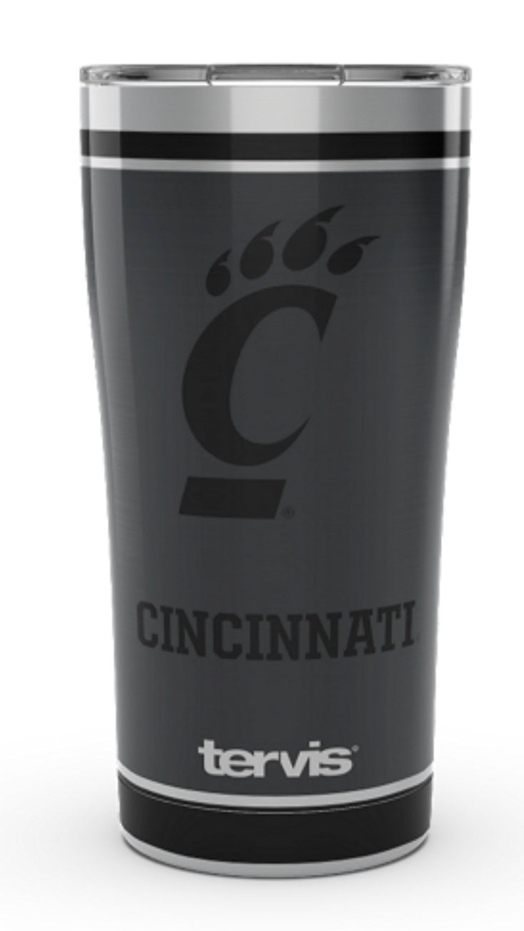 Cincinnati Bearcats Tervis stainless Steel With Hammer Lid - AtlanticCoastSports