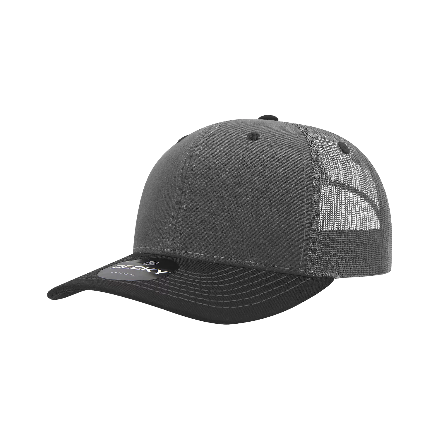 Decky Headwear 6031 in Dual-Colors (Embroidered with Your Logo)