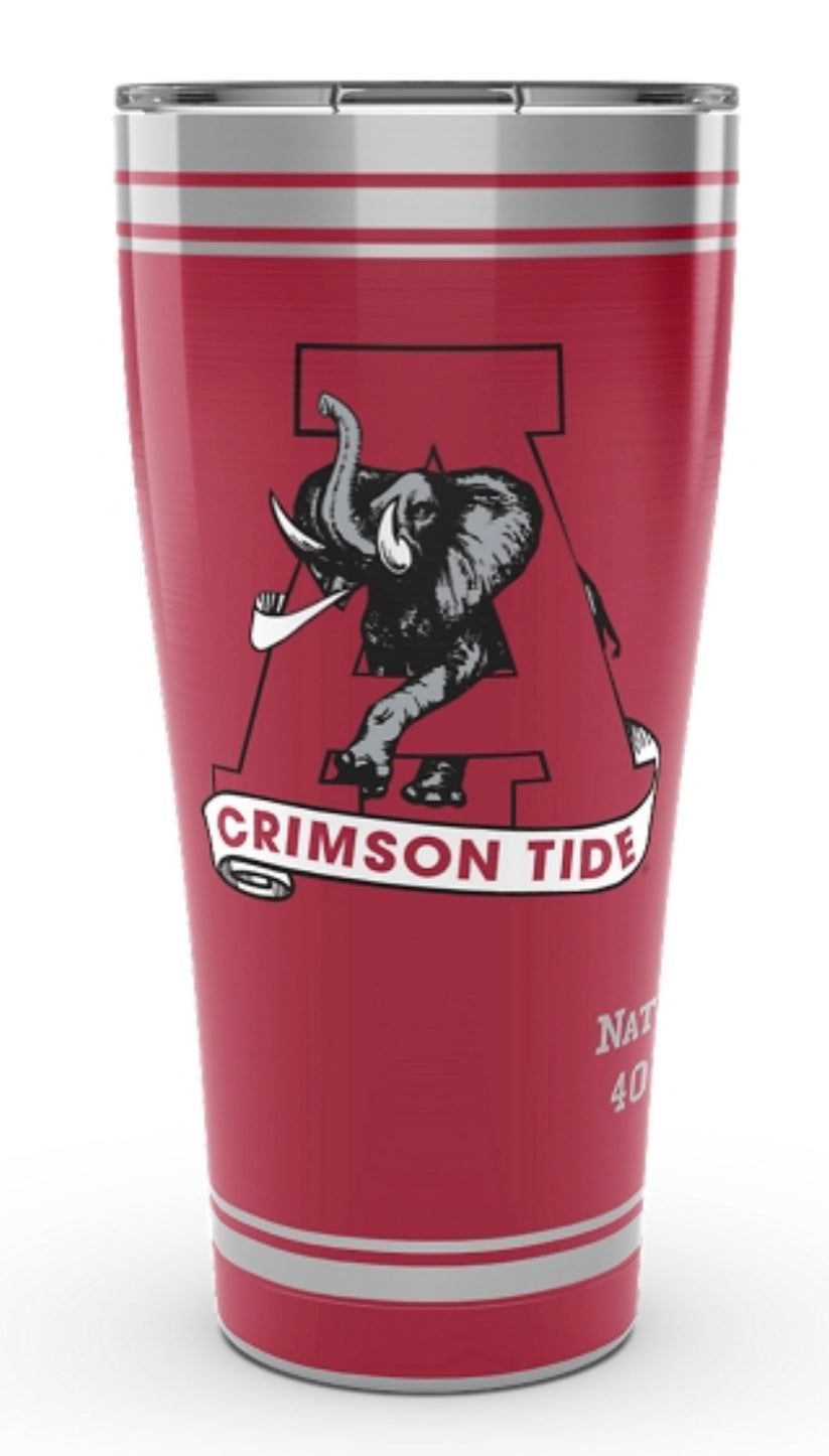 Alabama Roll Tide TervisStainless Steel With Hammer Lid - AtlanticCoastSports