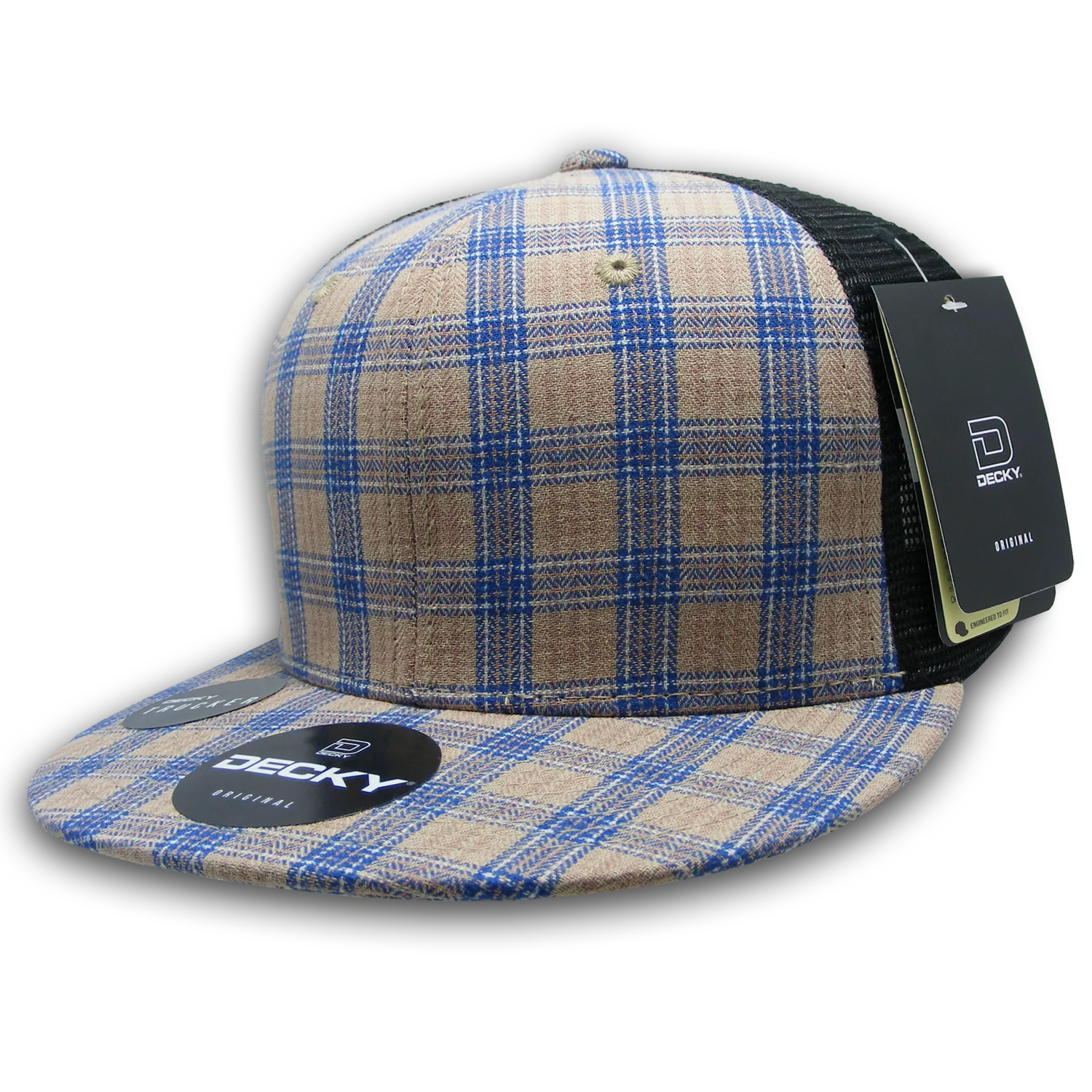 Decky Headwear 6016 in Plaid Patterns