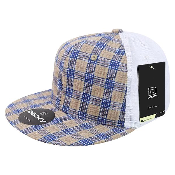 Decky Headwear 6015 in Plaid Patterns, Set 1