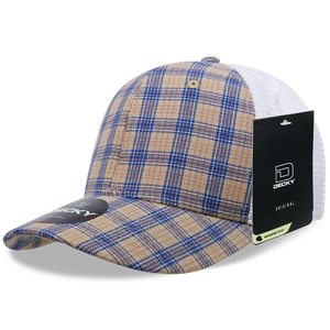 Decky Headwear 6017 in Plaid Patterns, Set 1
