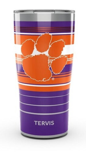 Clemson Tigers Tervis Stainless Steel With Hammer Lid - AtlanticCoastSports