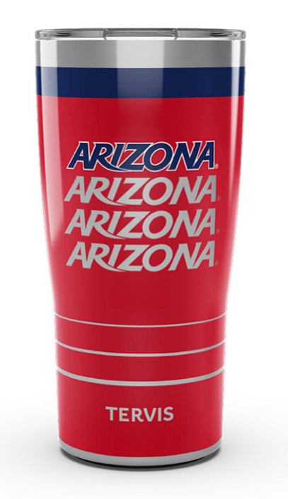 Arizona Wildcats Tervis Stainless Steel With Hammer Lid - AtlanticCoastSports