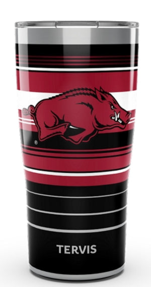 Arkansas Razorbacks Tervis Stainless Steel With Hammer Lid - AtlanticCoastSports