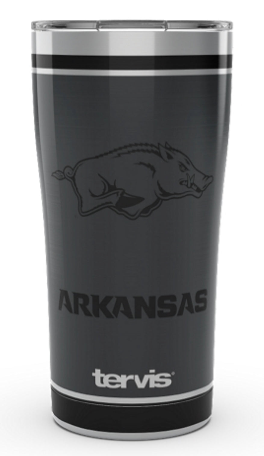 Arkansas Razorbacks Tervis Stainless Steel With Hammer Lid - AtlanticCoastSports