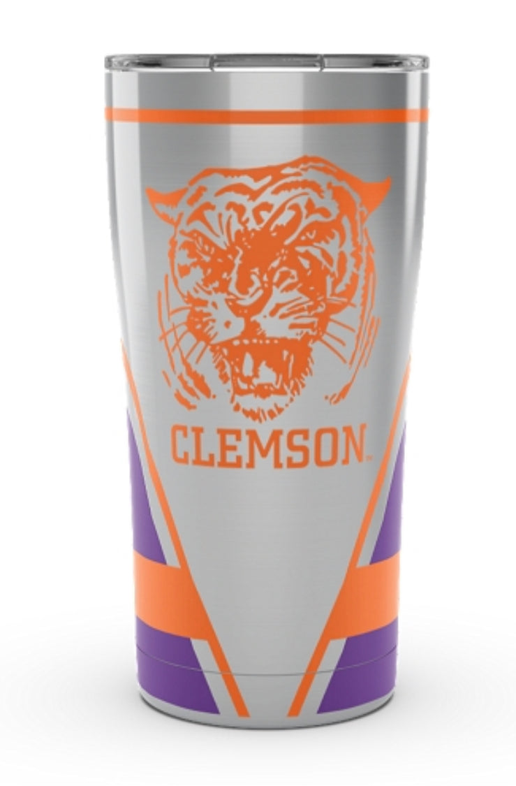 Clemson Tigers Tervis Stainless Steel With Hammer Lid - AtlanticCoastSports