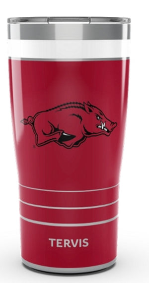 Arkansas Razorbacks Tervis Stainless Steel With Hammer Lid - AtlanticCoastSports