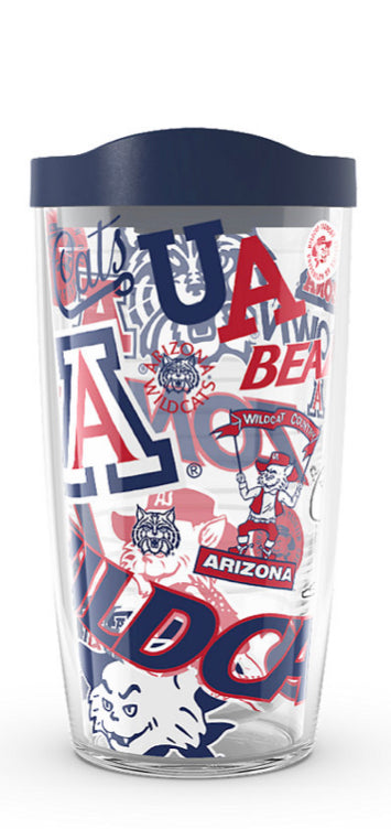 Arizona Wildcats Tervis Tumbler - AtlanticCoastSports