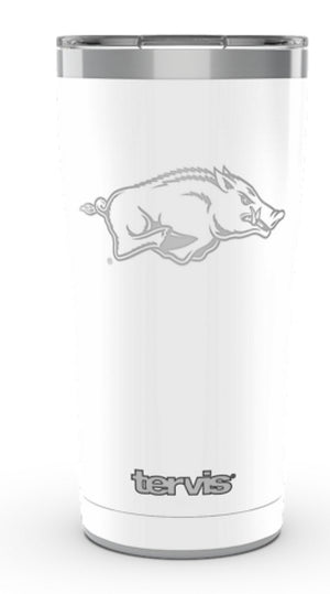 Arkansas Razorbacks Tervis Stainless Steel With Hammer Lid - AtlanticCoastSports