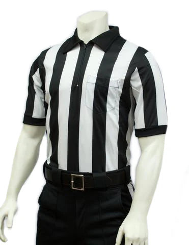 Smitty 2" Stripe Elite Performance Interlock Short Sleeve Shirt