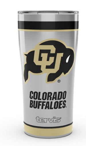 Colorado Buffaloes Tervis Stainless Steel With Hammer Lid - AtlanticCoastSports