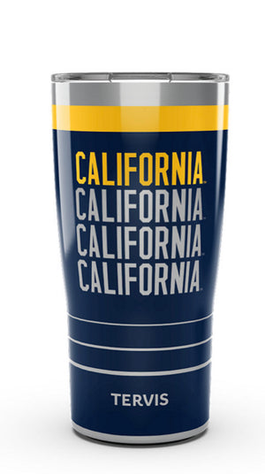 Cal University Bears Tervis Stainless Steel With Hammer Lid - AtlanticCoastSports