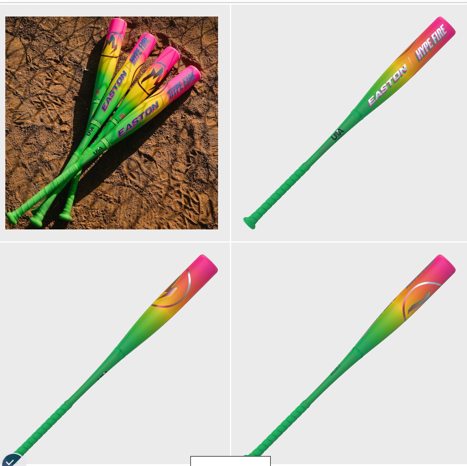 2026 Easton Hype Fire USA Baseball Bat, -11, -10, -8, -5 - AtlanticCoastSports