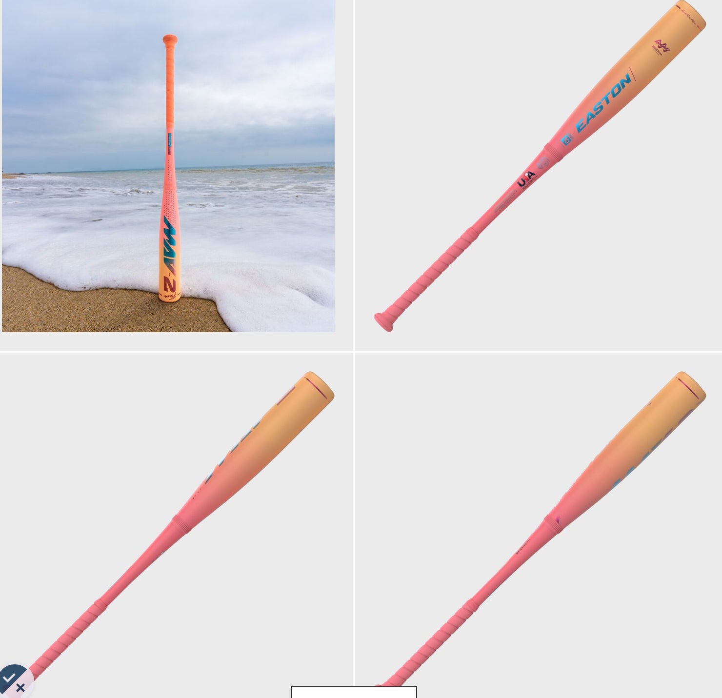 Easton MAV2 Flash USA Baseball Bat, -10 - AtlanticCoastSports