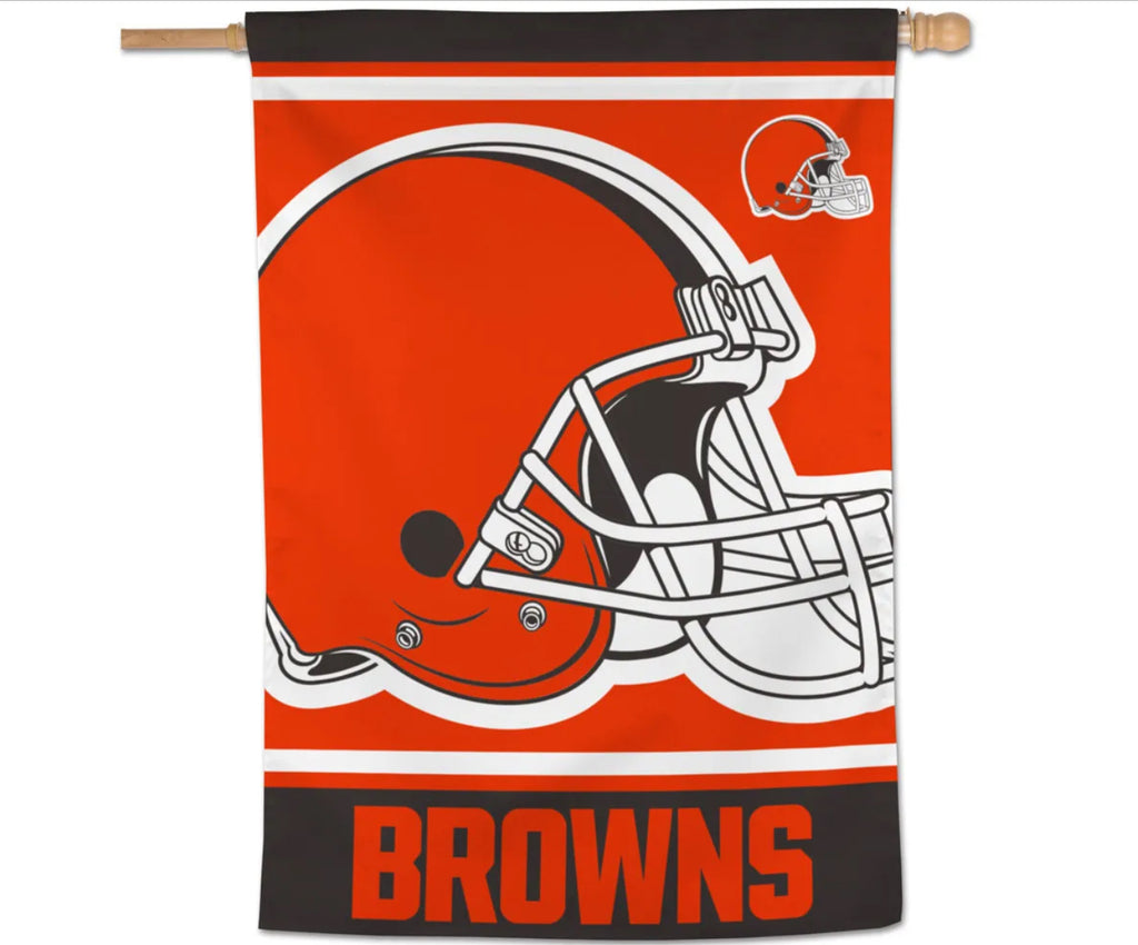 CLEVELAND BROWNS VERTICAL FLAG 28" X 40"