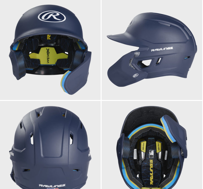 Rawlings 2022 Mach Adjust Right Handed Batting Helmet, Junior & Senior