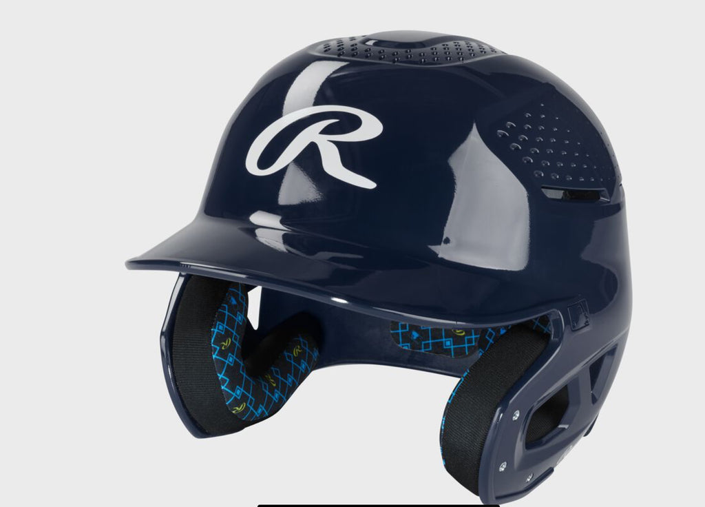 Rawlings RX2 Gloss Baseball Batting Helmet , Junior & Senior