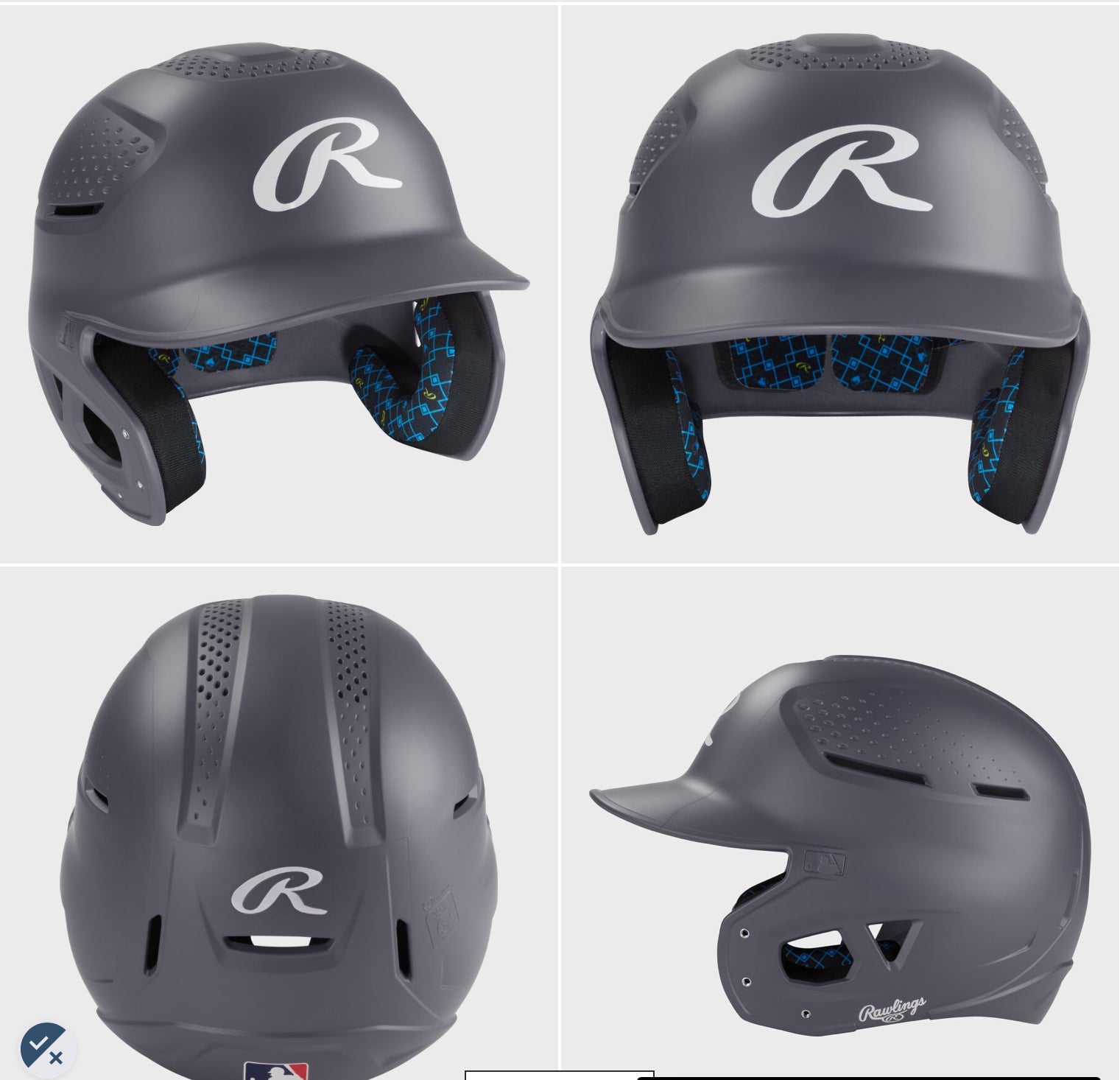 Rawlings RX2 Batting Helmet , Junior & Senior