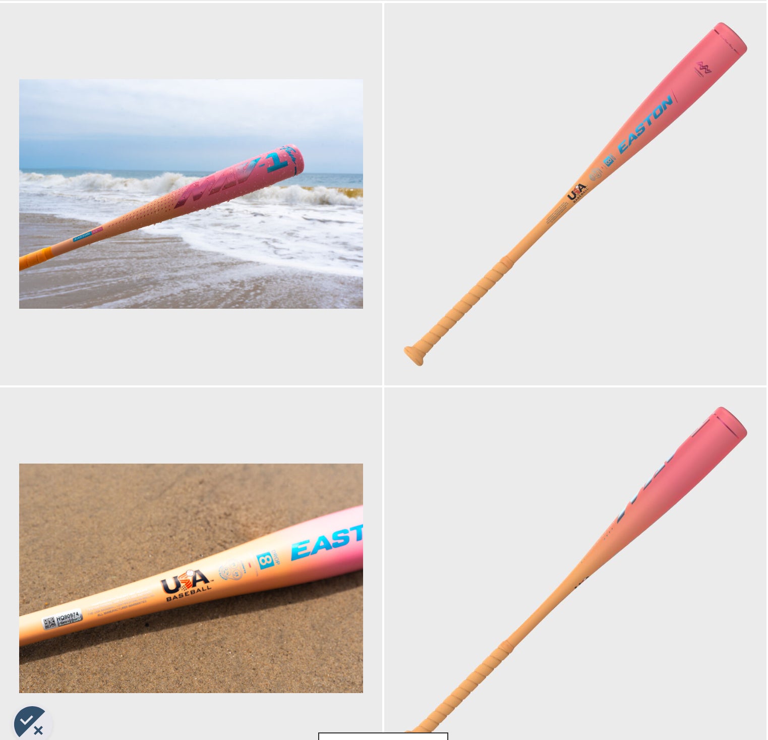 2026 Easton MAV1 Flash USA Baseball Bat, -11, -8 - AtlanticCoastSports