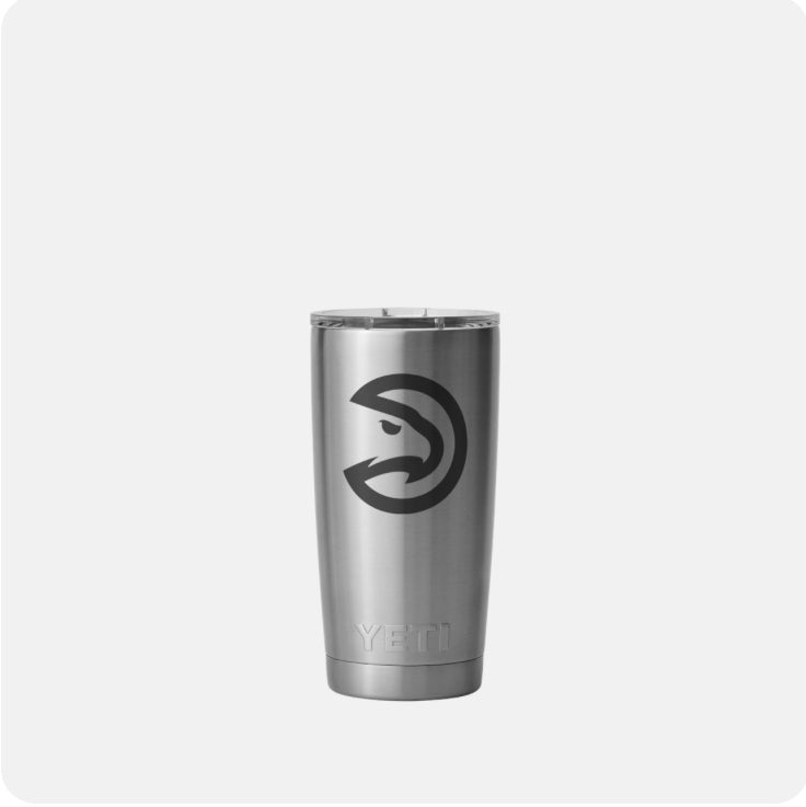 YETI Atlanta Hawks RAMBLER® 20oz Tumbler