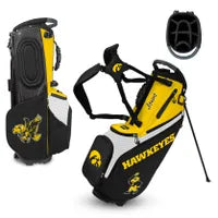 Iowa Hawkeyes The Back Nine Stand Bag - AtlanticCoastSports