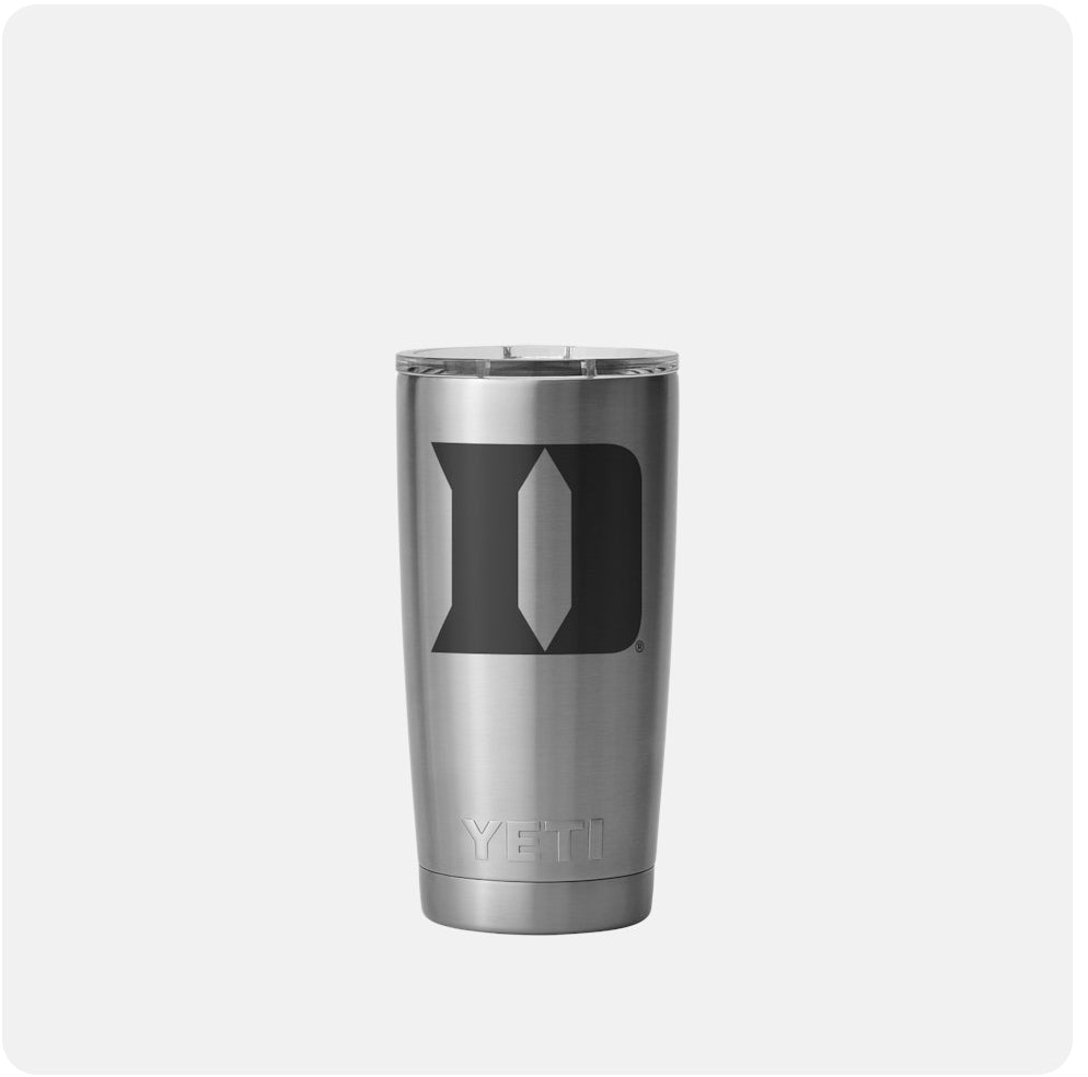 YETI Duke Blue Devils RAMBLER® 20oz Tumbler