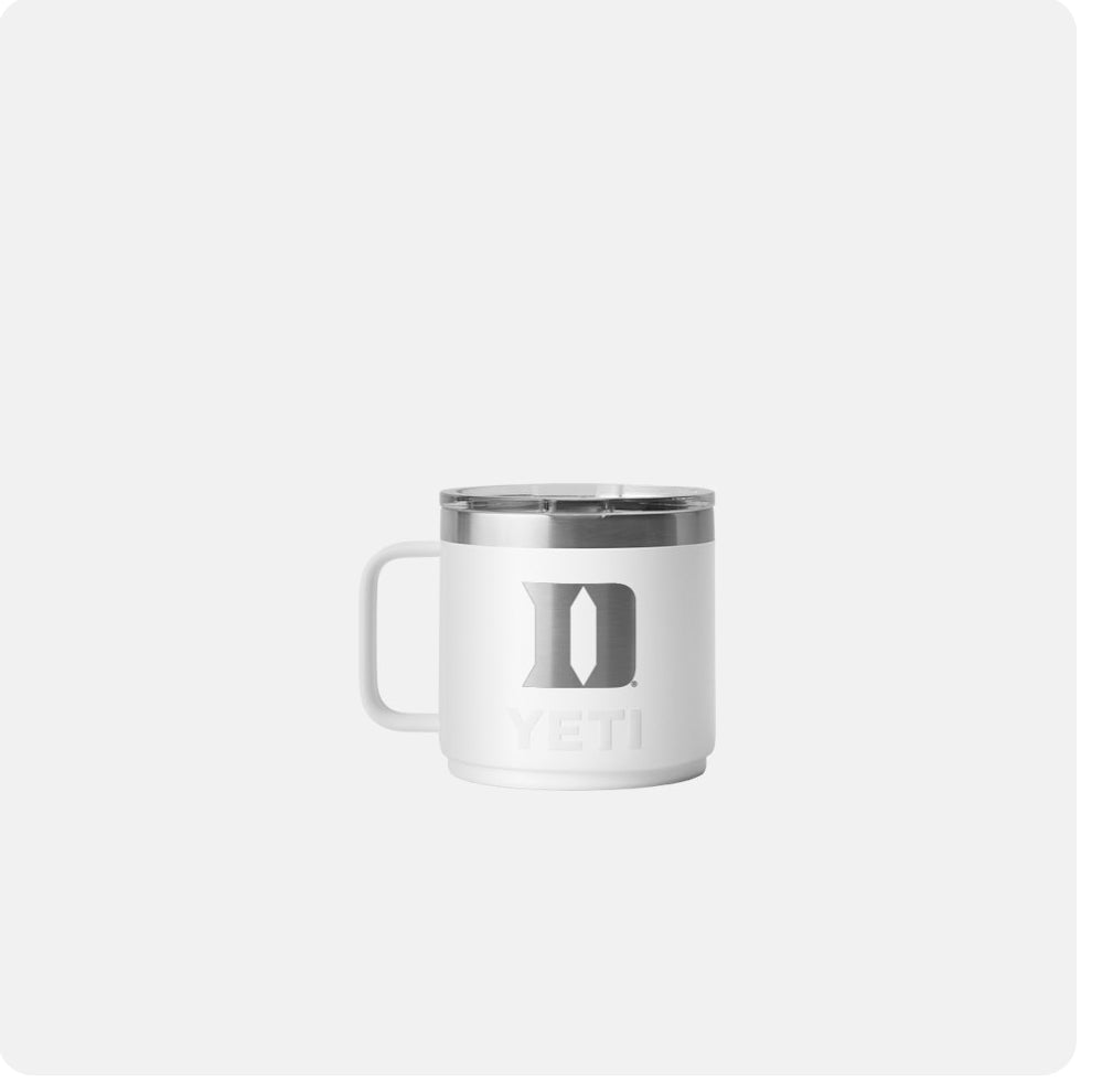 YETI Duke Blue Devils RAMBLER® 14oz Stackable Mug