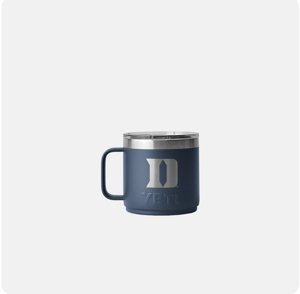 YETI Duke Blue Devils RAMBLER® 14oz Stackable Mug