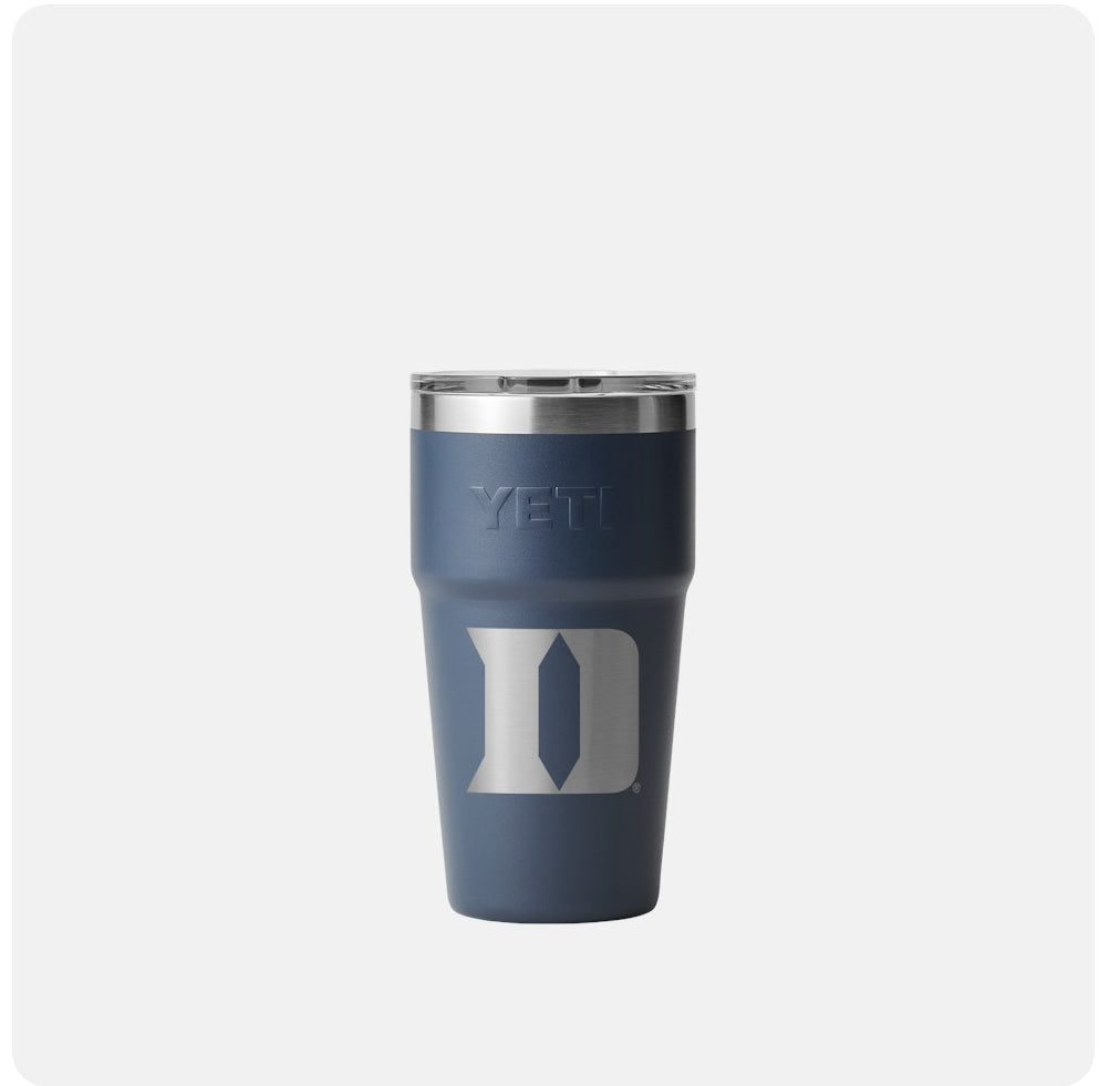 YETI Duke Blue Devils RAMBLER® 20oz Stackable Cup