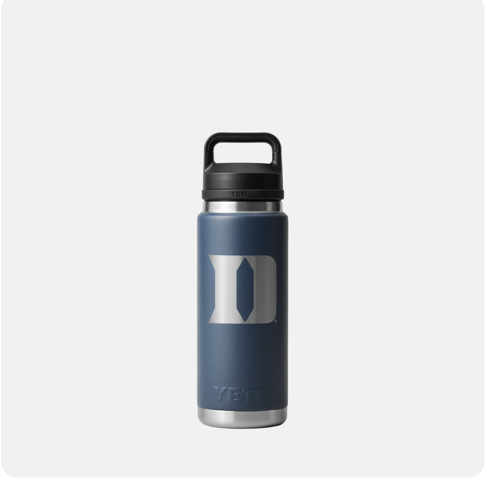 YETI Duke Blue Devils RAMBLER® 26oz Water Bottle