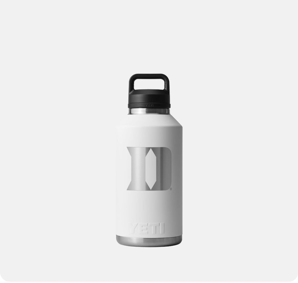 YETI Duke Blue Devils RAMBLER® 64oz Water Bottle