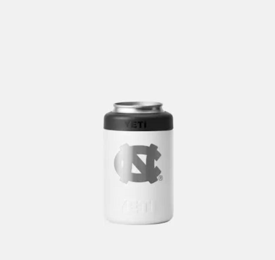 YETI LOGO UNC Tar Heels RAMBLER® 12oz COLSTER® Can Cooler