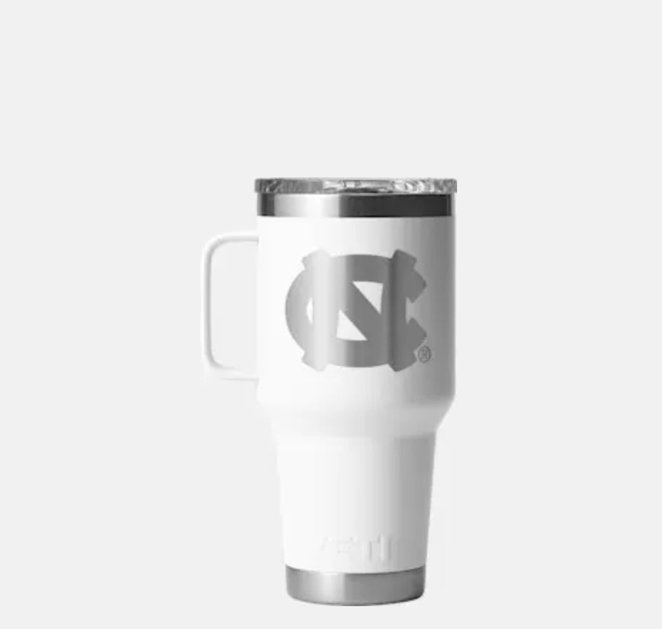 YETI LOGO UNC Tar Heels RAMBLER® 30oz Travel Mug