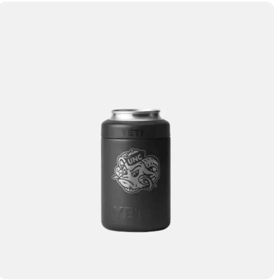 YETI RAM UNC Tar Heel RAMBLER® 12oz COLSTER® Can Cooler