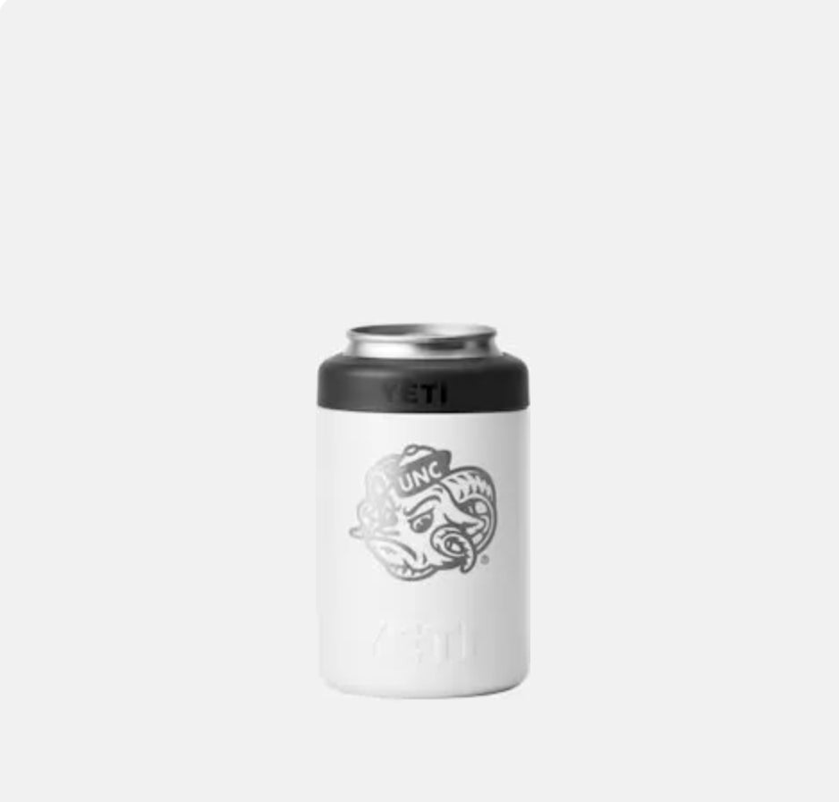 YETI RAM UNC Tar Heel RAMBLER® 12oz COLSTER® Can Cooler
