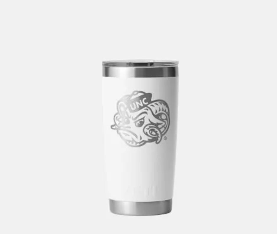YETI RAM UNC Tar Heels RAMBLER® 20oz Tumbler