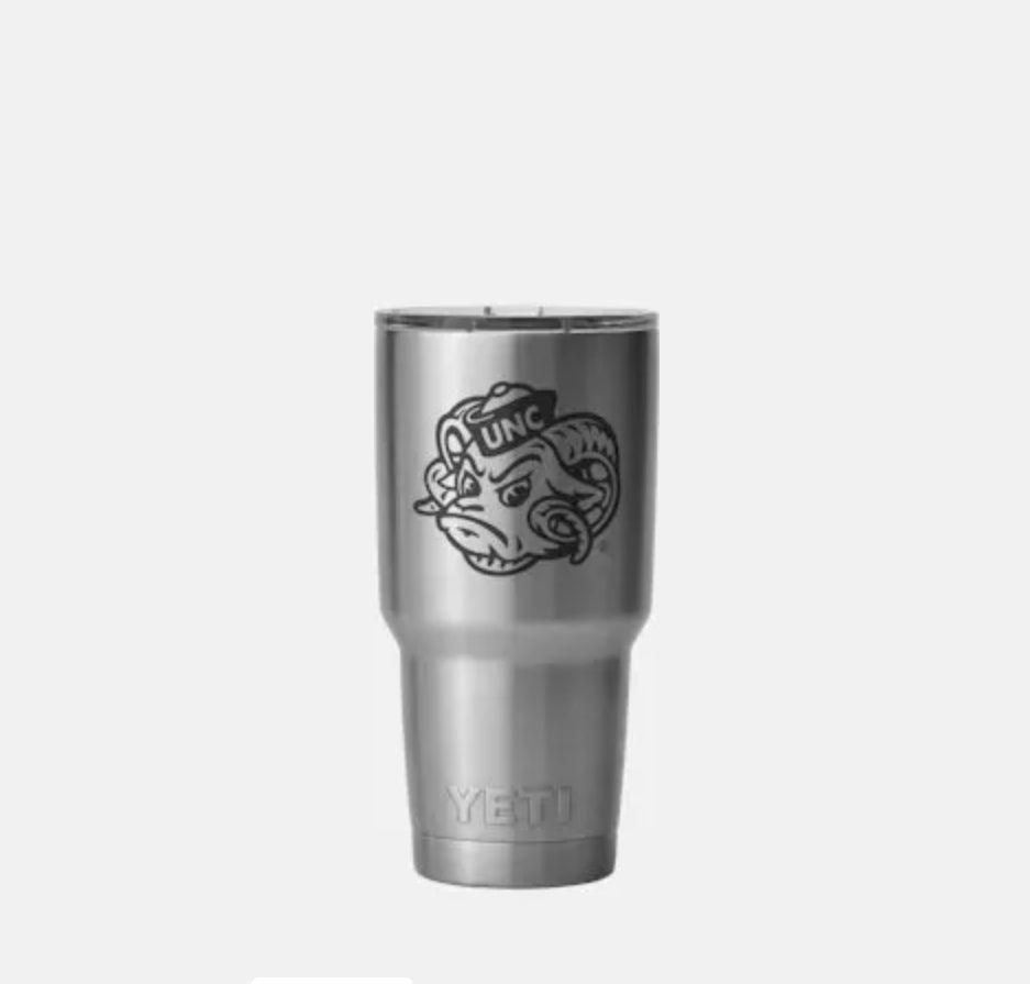 YETI RAM UNC Tar Heels RAMBLER® 30oz Tumbler