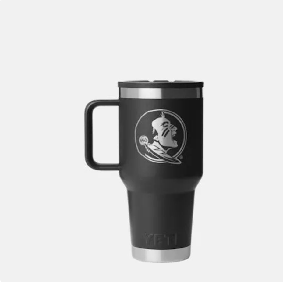 YETI Florida State LOGO RAMBLER® 30oz Travel Straw Mug