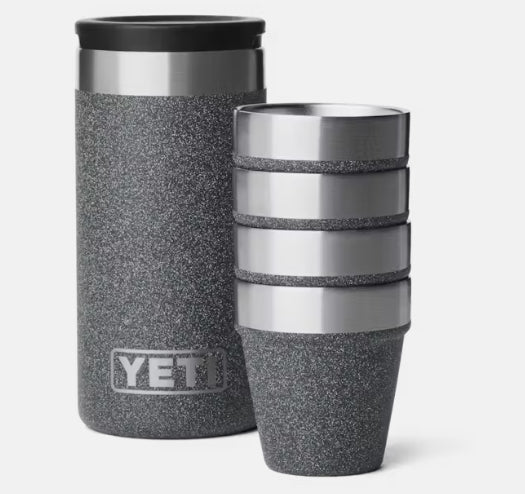 YETI Shot Glasses With Carrying Case