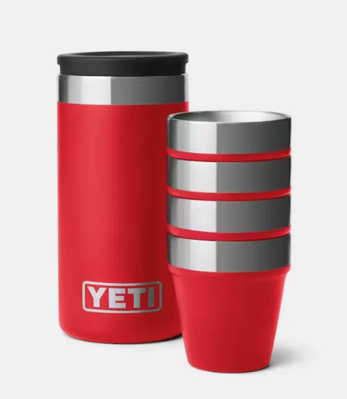 YETI Shot Glasses With Carrying Case