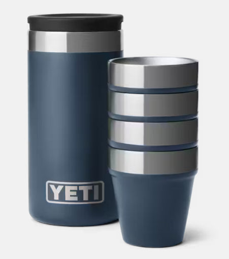 YETI Shot Glasses With Carrying Case
