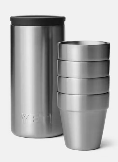 YETI Shot Glasses With Carrying Case