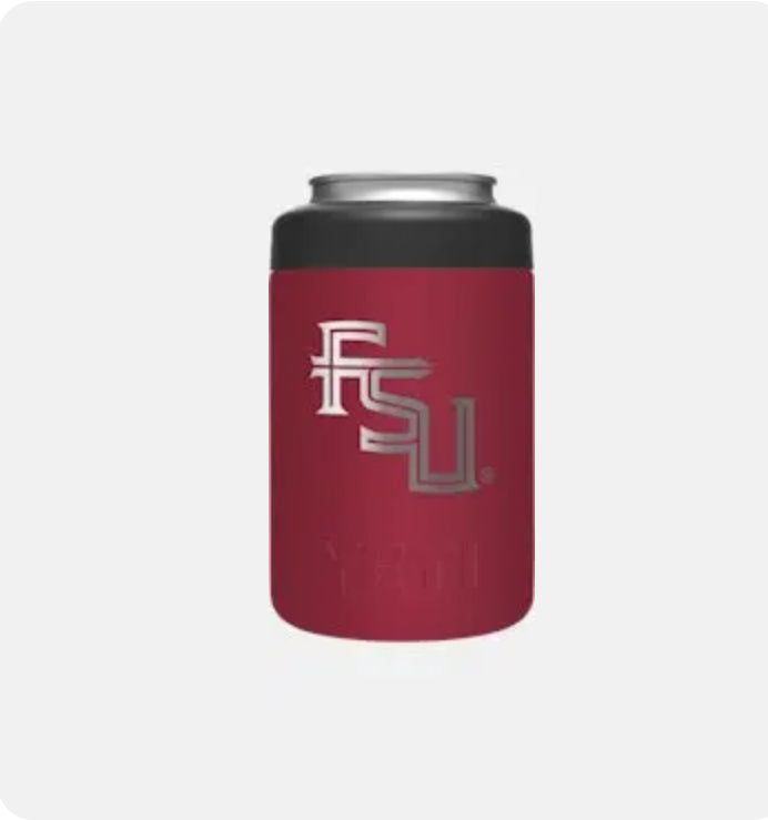 YETI Florida State FSU RAMBLER® 12oz COLSTER® Can Cooler