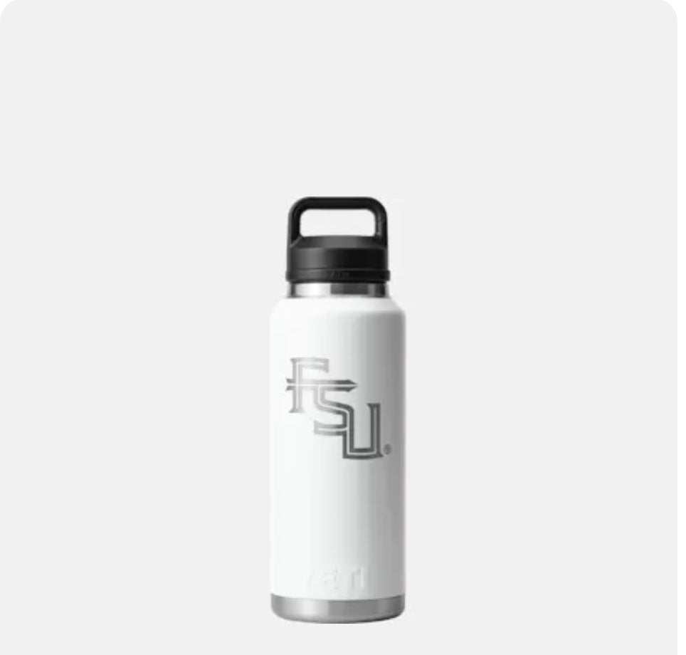 YETI Florida State FSU RAMBLER® 46oz Water Bottle