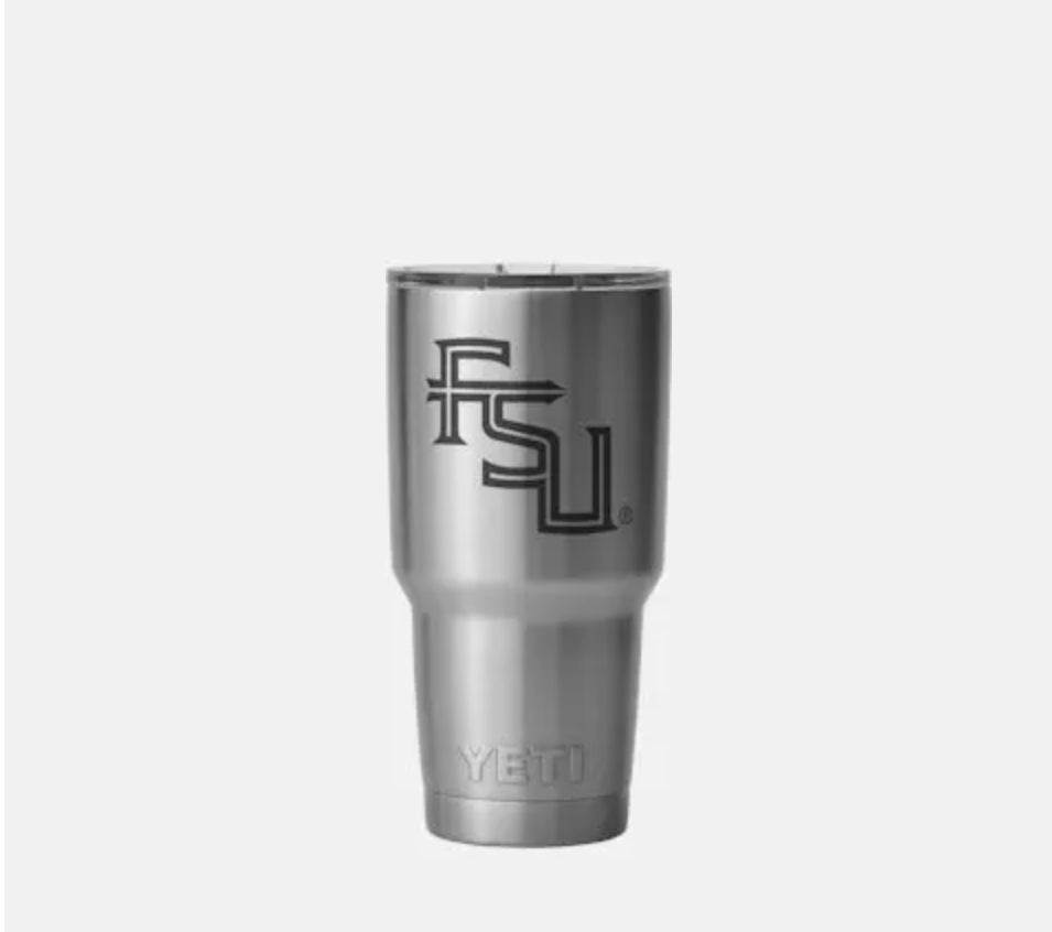 YETI Florida State FSU RAMBLER® 30oz Tumbler