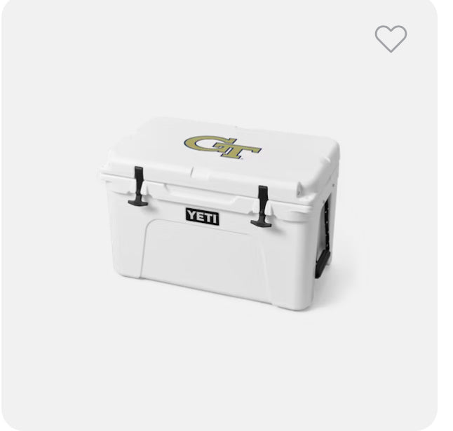 YETI Georgia Tech Hard Cooler