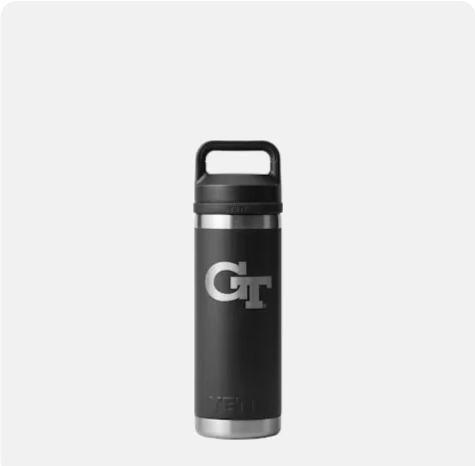 YETI Georgia Tech RAMBLER® 18oz Water Bottle