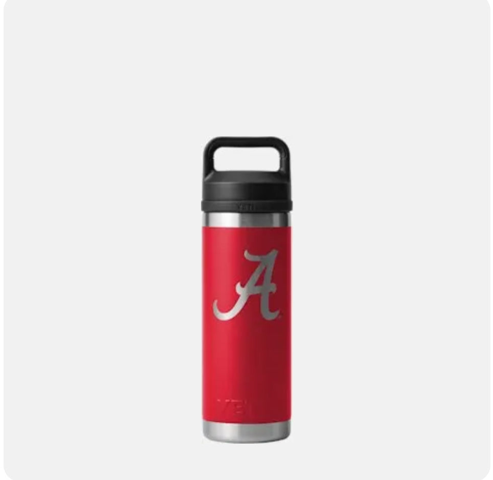 YETI Alabama LOGO RAMBLER® 18oz Water Bottle